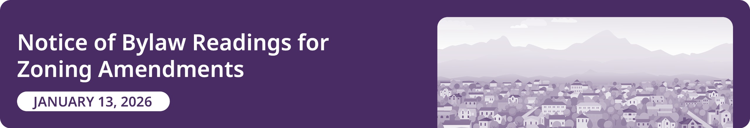 Neighbourhood Nodes Notice of Bylaw Readings